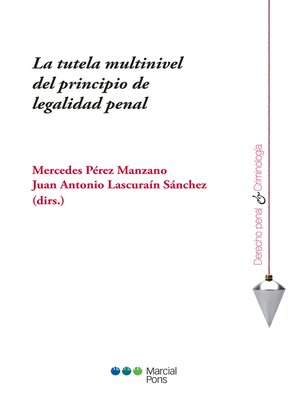 cover image of La tutela multinivel del principio de legalidad penal